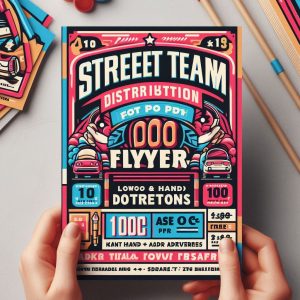 GET SEEN IN THE STREETS – JUST 10¢ PER FLYER!